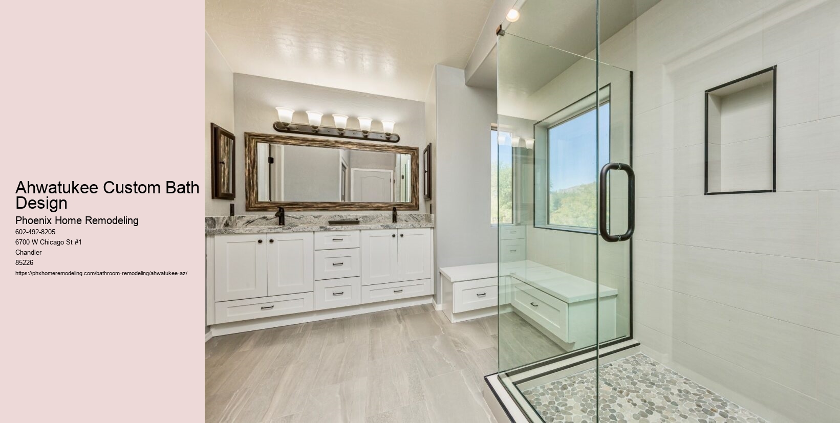 Ahwatukee Custom Bath Design