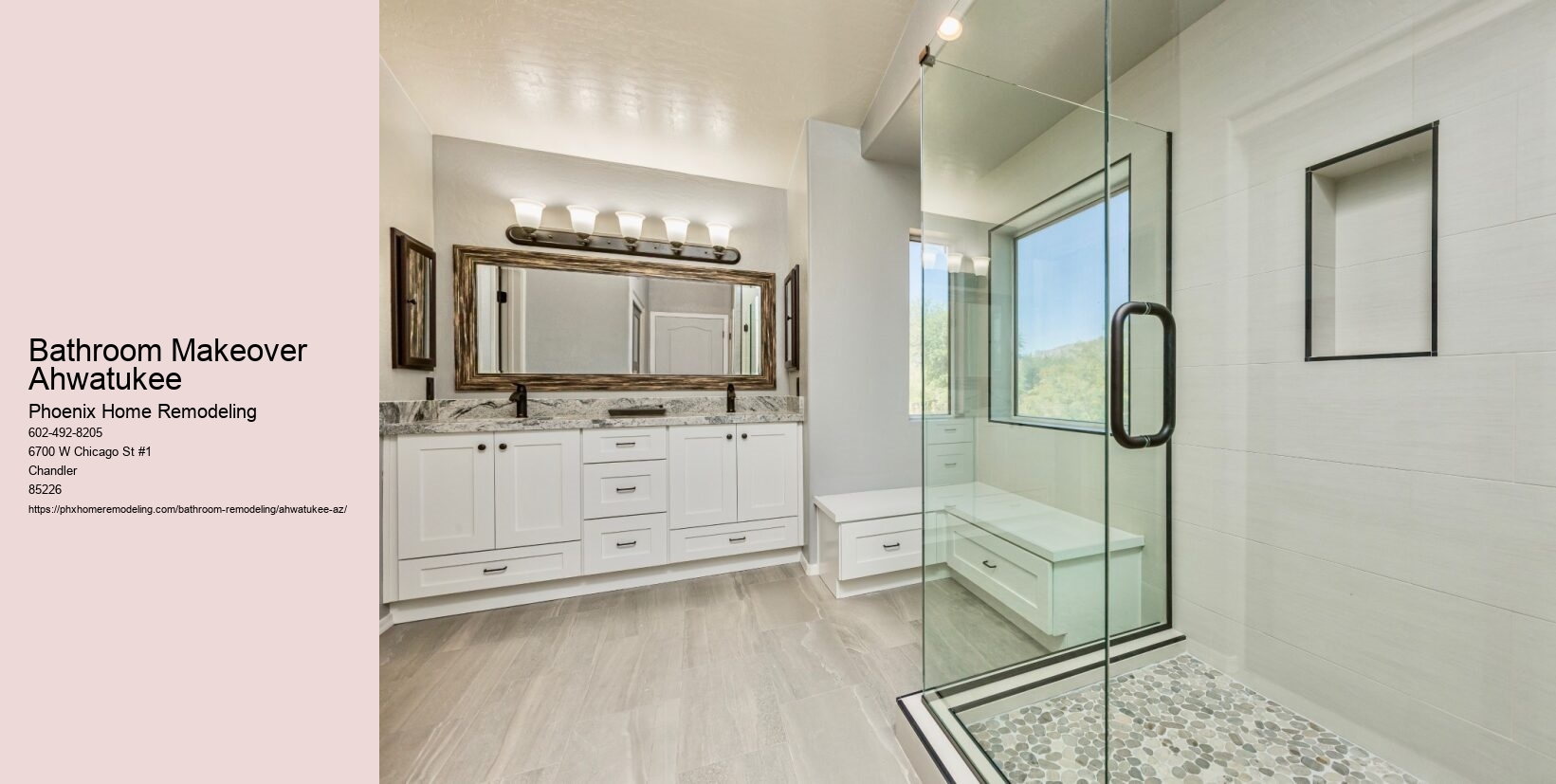 Bathroom Makeover Ahwatukee